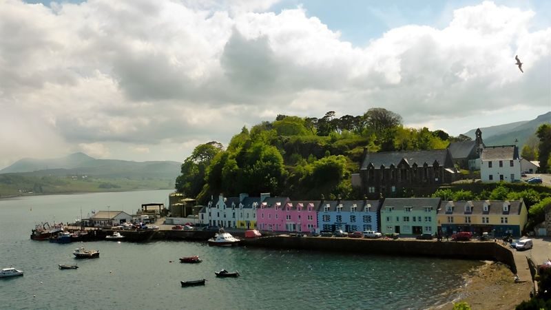 Isle of Skye & Fairy Pools one-day tour from Inverness - Portree: a useful lunch break