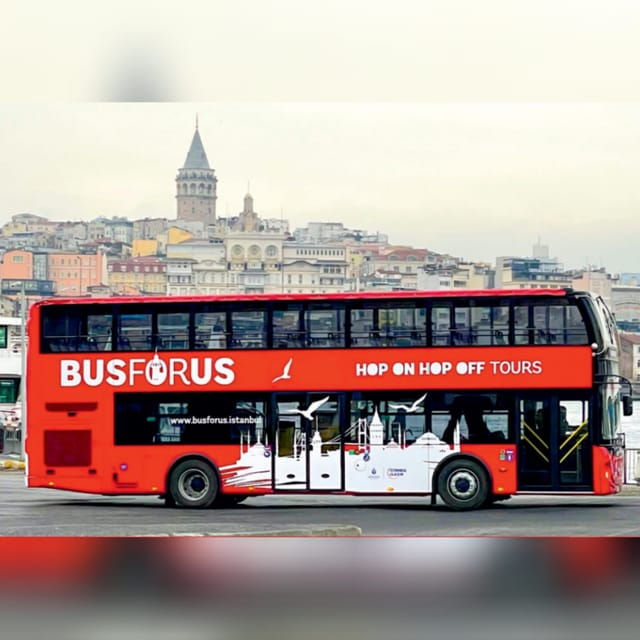 Istanbul: 48-Hour Hop-On Hop-Off Double Decker Bus Ticket - Audio Guide Options