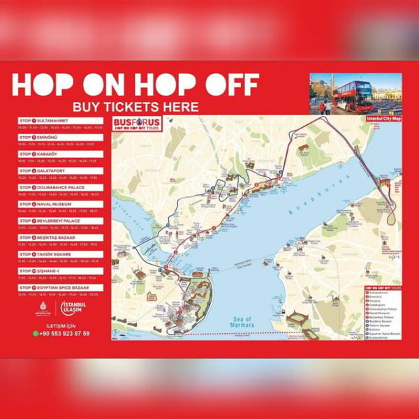 Istanbul: 48-Hour Hop-On Hop-Off Double Decker Bus Ticket - Important Travel Notes