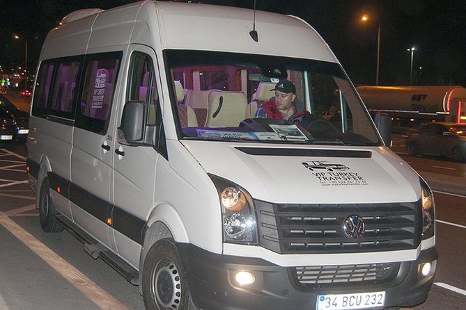 Istanbul Airport Transfer (1-13 Passengers) - 2 Ways - Booking Confirmation