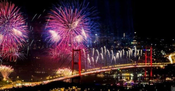 Istanbul: Asia & Europe Side New Year Bosphorus Boat Party - Transportation and Logistics