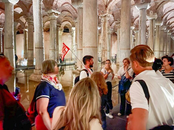 Istanbul: Basilica Cistern Tour and Skip the Line With Guide - Tour Duration and Cancellation Policy
