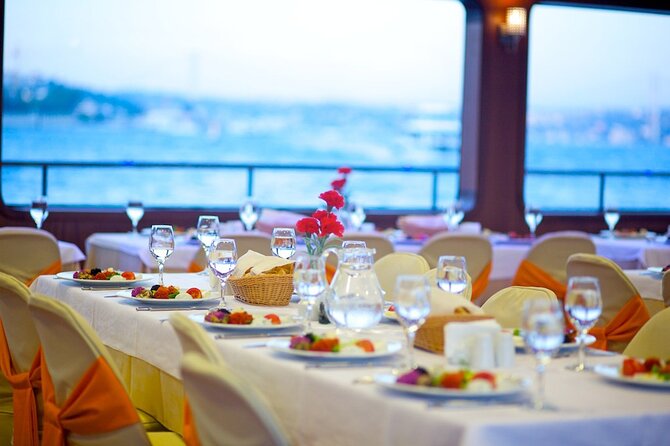 Istanbul Dinner Cruise With Dinner & Entertaintment Private Tables - Additional Information