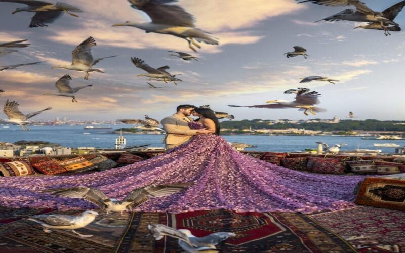 Istanbul Flying Dress Rooftop Photo Shoot - The Photographic Experience  