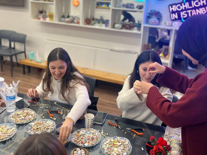 Istanbul: Jewelry Charm Design Workshop - Making the piece, step by step