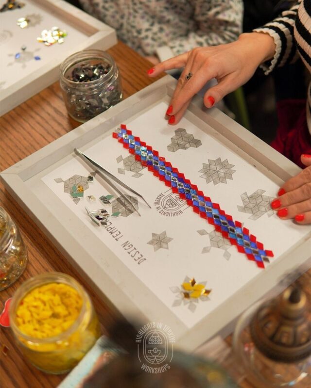 Istanbul: Mosaic Candle Holder Workshop - Design Your Own Light - A hands-on break near Galata Tower