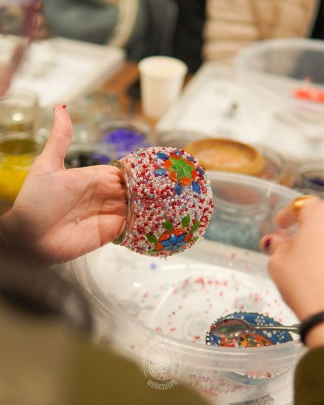 Istanbul: Mosaic Candle Holder Workshop - Design Your Own Light - What you take home