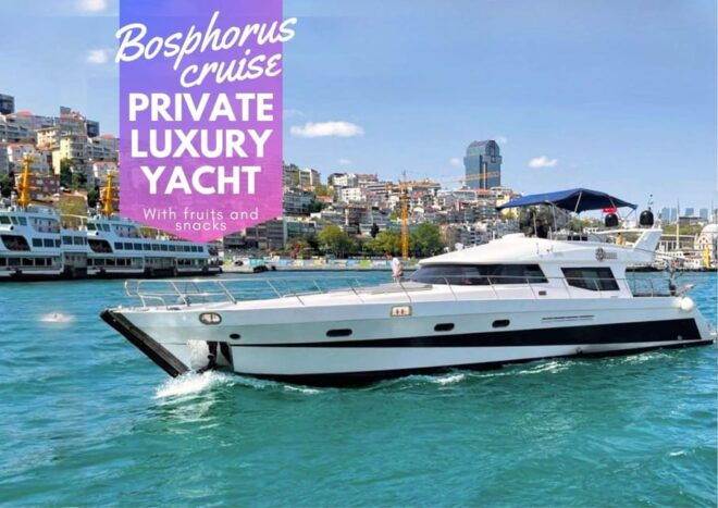 Istanbul: Private Bosphorus Tour on Yacht W/Snack and Fruits - Yacht Details