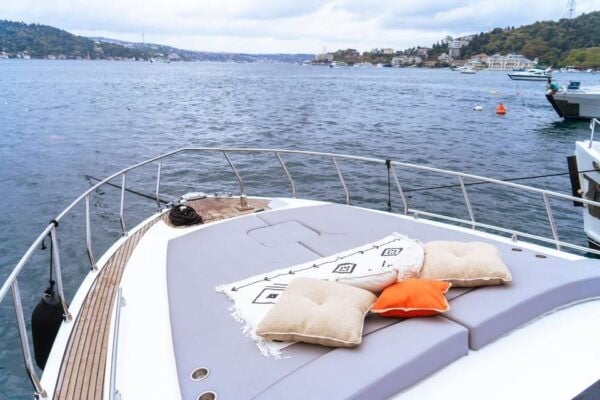 Istanbul: Private Bosphorus Yacht With Tour Guide and Snacks - Duration and Capacity