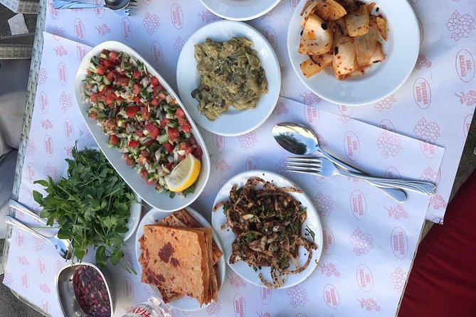 Istanbul Private Food Tour: Turkish Pizza, Kebab, and Dessert - Sample Menu