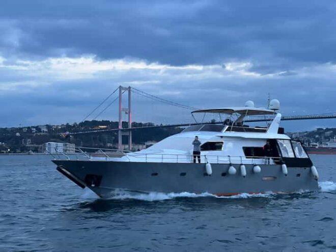 Istanbul Private Luxury Yacht on Bosphorus 22 Meter(72 Feet) - Itinerary and Highlights