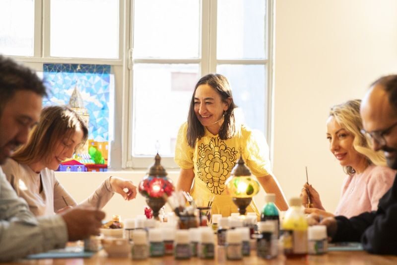 Istanbul Stained Glass Sun Catcher Painting Workshop - Booking and timing details to know