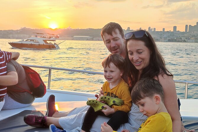 Istanbul Sunset Cruise on Luxury Yacht - Guided Group Cruise - Sunset Cruise Experience in Istanbul