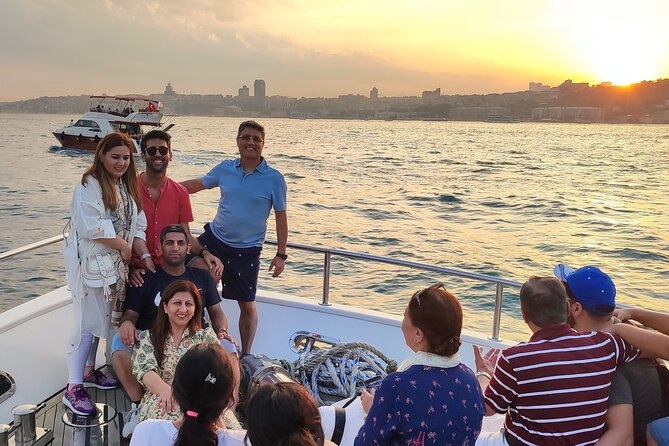 Istanbul Sunset Cruise on Luxury Yacht - Guided Group Cruise - Memorable Experiences From the Guided Group Cruise