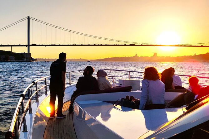 Istanbul Sunset Yacht Cruise on the Bosphorus - Enjoy a Luxurious Yacht Cruise