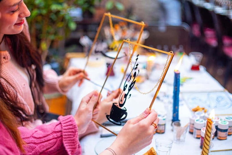 Istanbul: Traditional Calligraphy on Glass Painting Workshop - Good To Know