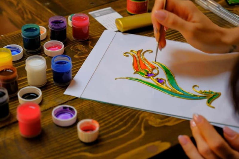 Istanbul: Traditional Stained Glass Painting Workshop - What the Workshop Includes