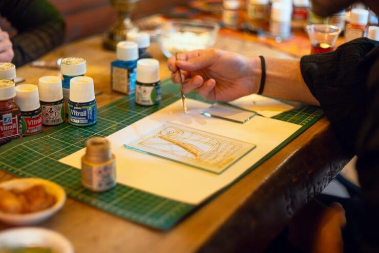 Istanbul: Traditional Stained Glass Painting Workshop - Experience Highlights