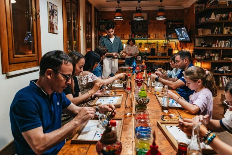 Istanbul: Turkish Mosaic Lamp Workshop with Drinks & Snacks - Good To Know
