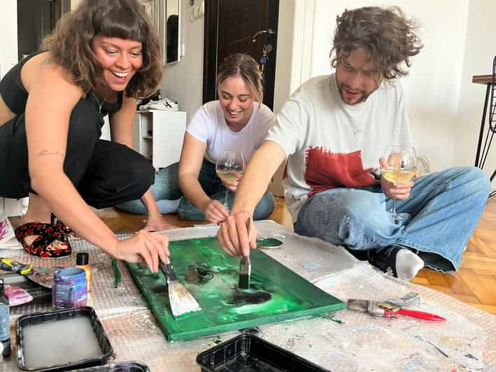 Istanbul: Wine and Paint Workshop With Turkish Fabrics - Pricing and Booking Details