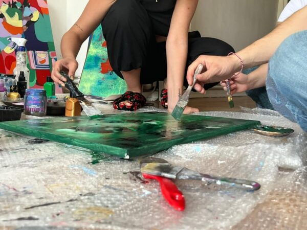 Istanbul: Wine and Paint Workshop With Turkish Fabrics - Frequently Asked Questions