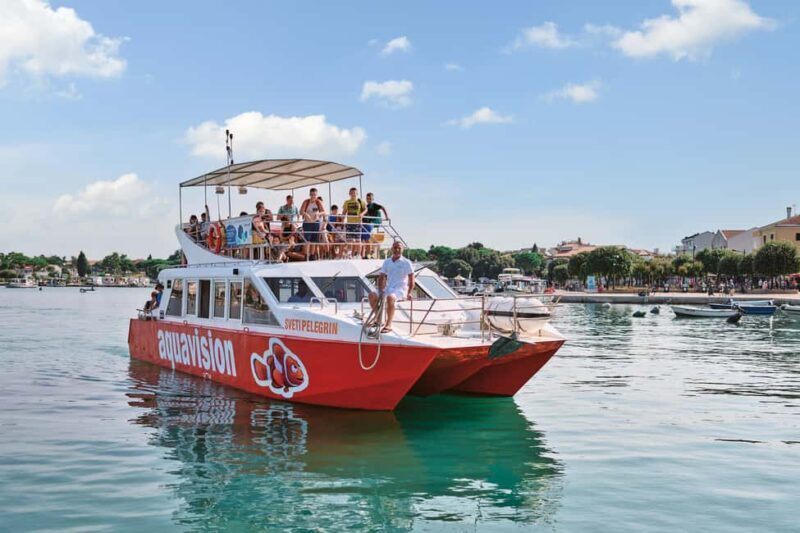 Istria: Aquavision Glassboat panoramic tour of Umag - An In-Depth Look at the Aquavision Glassboat Tour