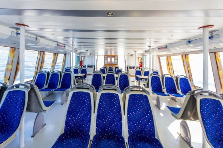 It Would Be Translated as "Billets De Ferry Aller-Retour Agréables Pour Monaco" in English. - Reservation and Payment