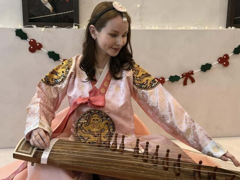 Itaewon Seoul: Gayageum Class with Hanbok Photo Session - Good To Know
