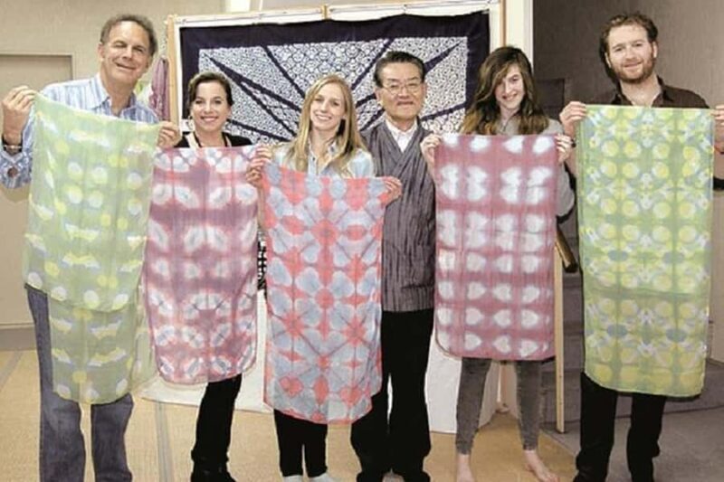 Itajime Shibori Scarf Class at Kyoto Shibori Museum - Good To Know
