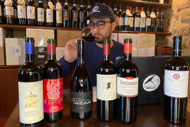 Italian Wine Tasting With Professional Sommelier in Montepulciano - Overview and Inclusions