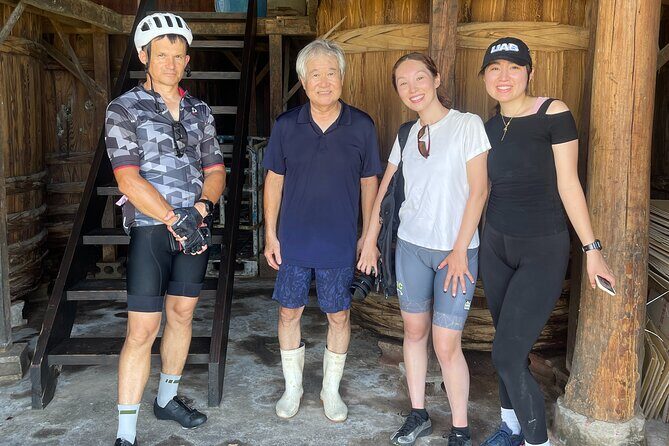 Itoshima Mountain Panorama and Scenic Coastline E-bike Tour - Visiting a Traditional Soy Sauce Factory