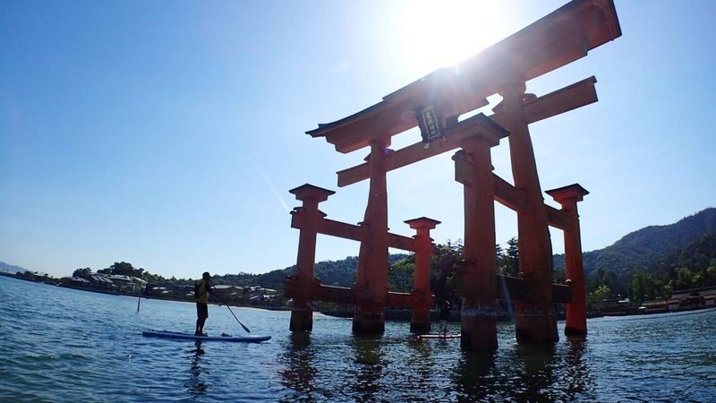 Itsukushima Shrine Stand Up Paddleboard Experience - Seeing Itsukushima from the water