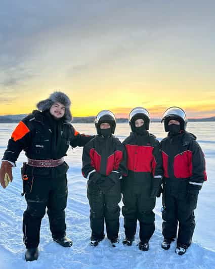 Ivalo: Snowmobile Safari, Meet&Feed Reindeers, Inc Lunch - Experience Highlights and Activities
