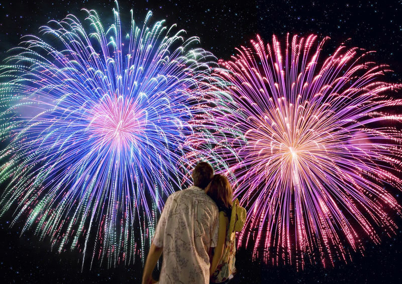 Izu Atami Fireworks Festival & Izu Omuroyama tour - Tokyo departure, then a long ride south