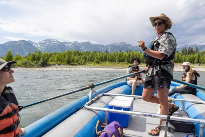 Jackson Hole 14-mi-Teton Views Scenic Float - Itinerary