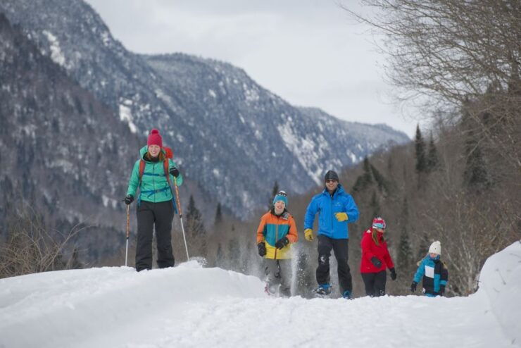 Jacques-Cartier: National Park Entry Ticket & Snowshoeing - Experience