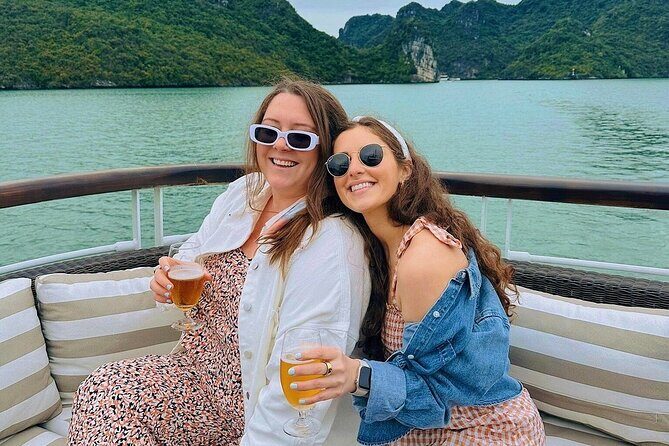 Jade Sails Luxury Day Cruise to Halong & Lan Ha Bay from harbor - The Sum Up