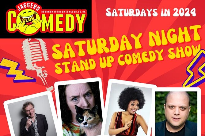 Jaggers Comedy Club Bournemouth - Upcoming Comedy Shows