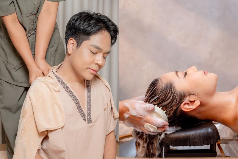 JAI CHAN Thai massage & Head Spa at Siam Discovery in Bangkok - How the longer packages differ