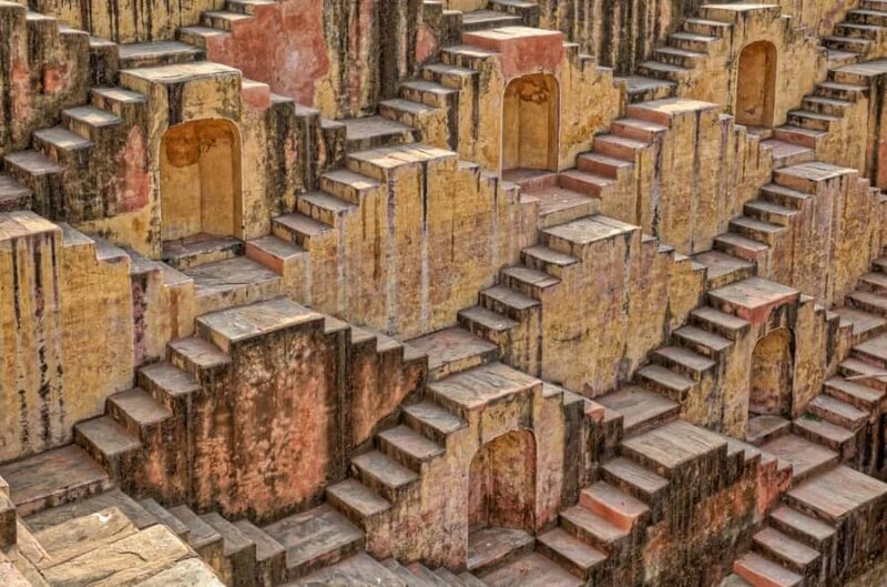 Jaipur: Abhaneri Stepwell and Harshat Mata Temple Tour - The Itinerary: What You’ll Actually Experience
