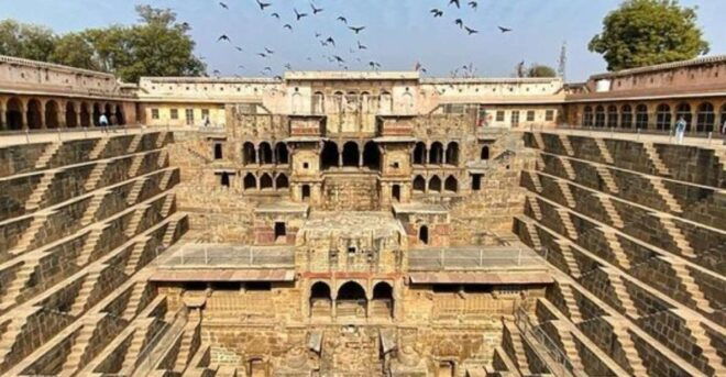 Jaipur: All Inclusive Chand Baori & Bhangarh Fort Tour - Chand Baori Stepwell