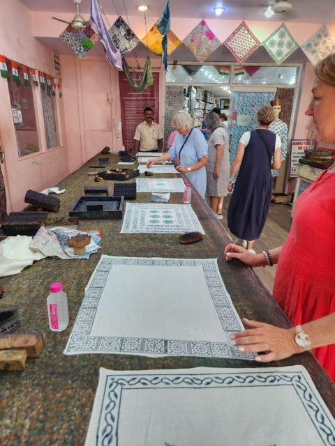 Jaipur: Block Printing Workshop In the Heart of City Center - Good To Know