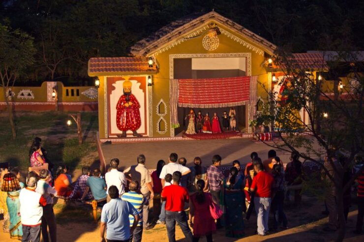 Jaipur: Chokhi Dhani Local Village Experience - Authentic Rajasthani Performances