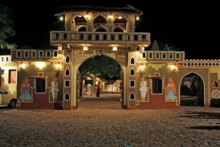 Jaipur Evening Tour Chokhi Dhani Village Culture With Dinner - Price and Duration