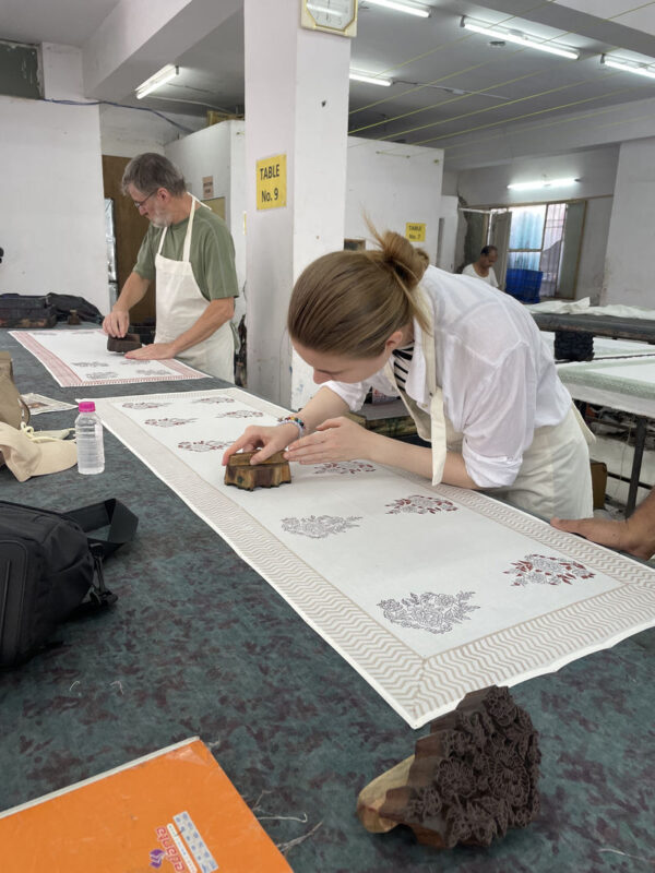 Jaipur Handblock Workshop Experience l Do It yourself - From carved block to printed cloth