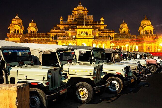 Jaipur Night City Jeep Tour with Nahargarh Sunset View - Good To Know