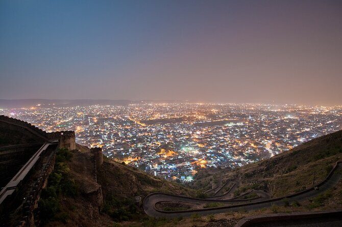 Jaipur Night City Jeep Tour with Nahargarh Sunset View - Exploring the Jaipur Night City Jeep Tour: A Step-by-Step Breakdown