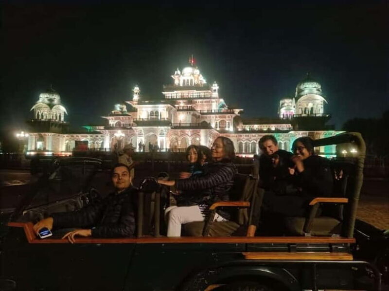 Jaipur: Night City Tour in Open Air Jeep - Good To Know