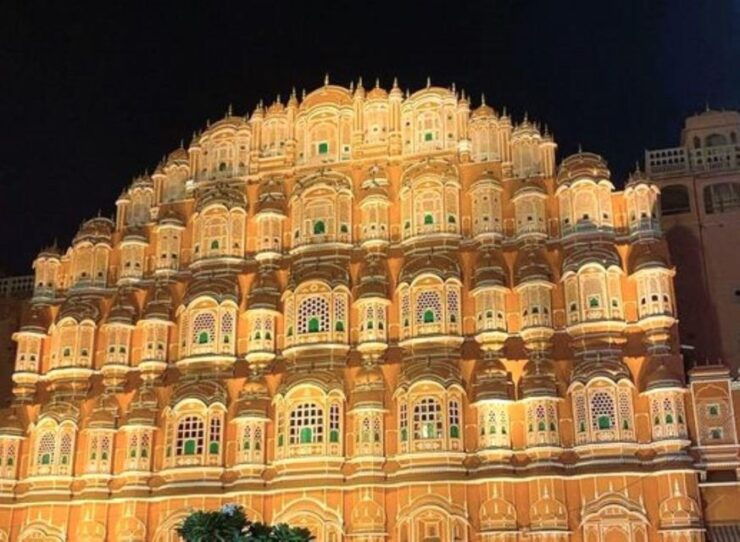 Jaipur: Private Luxury Night Sightseeing Tour Of Pink City - Itinerary Highlights