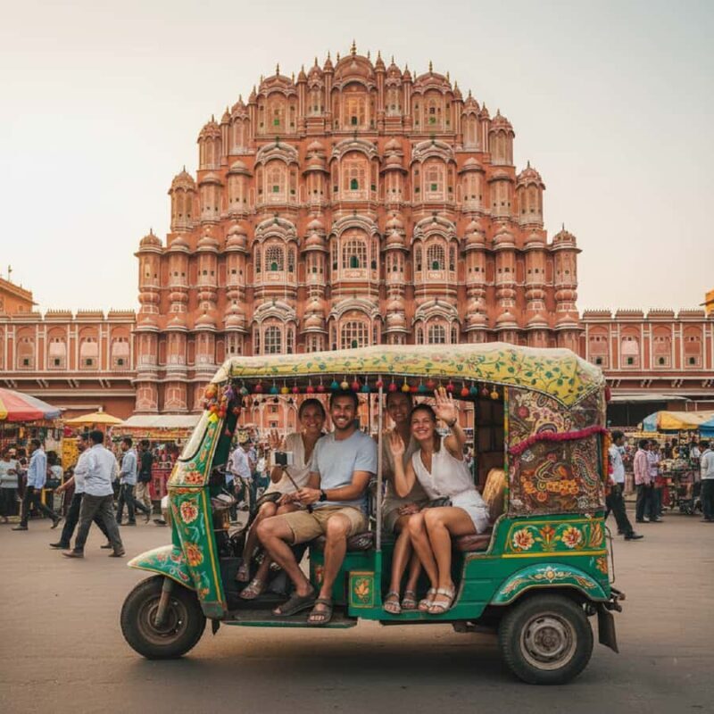 Jaipur: Private Tuk Tuk Tour, Sightseeing with Flower Market - Good To Know